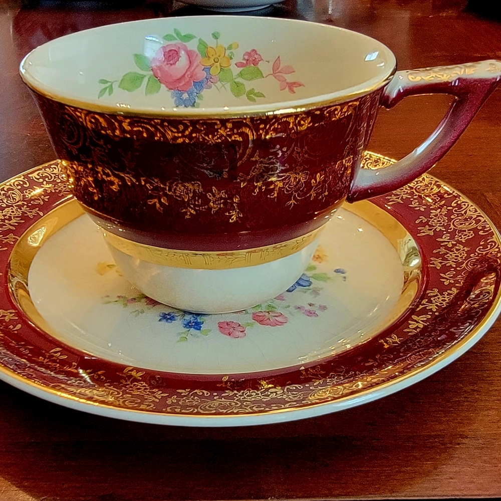 Vintage teacup and saucer
